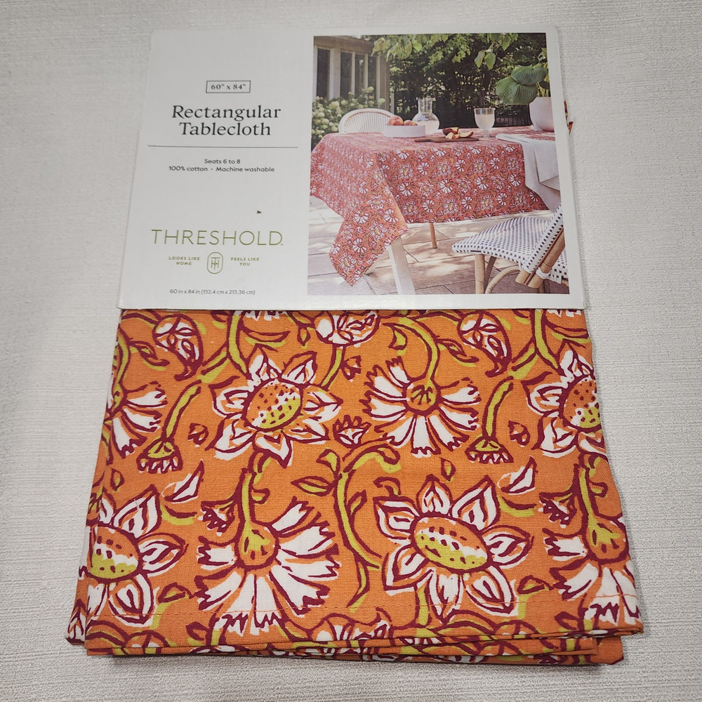Threshold rectangular tablecloth 60''x 84''